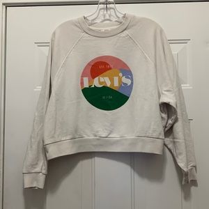 3/$15 Levi's Cotton Blend Oversized size small sweatshirt